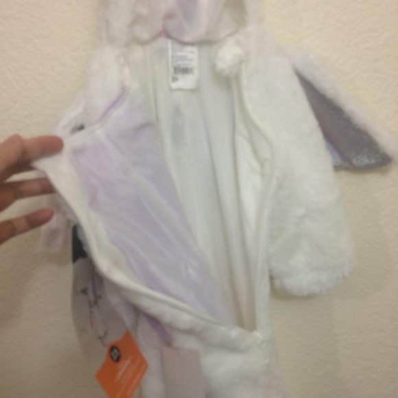 Halloween Costume Unicorn Toddler 2-3T Jumpsuit - Picture 5 of 13